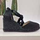Espadrilles COLIN punta chiusa nero