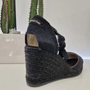 Espadrilles COLIN punta chiusa nero