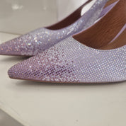 Bibilou raso lilla con strass