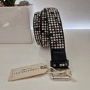 Alberto Luti black belt with silver studs