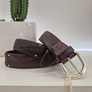 Alberto Luti belt t.moro silver studs