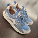 Flower Mountain sneakers uomo light blue