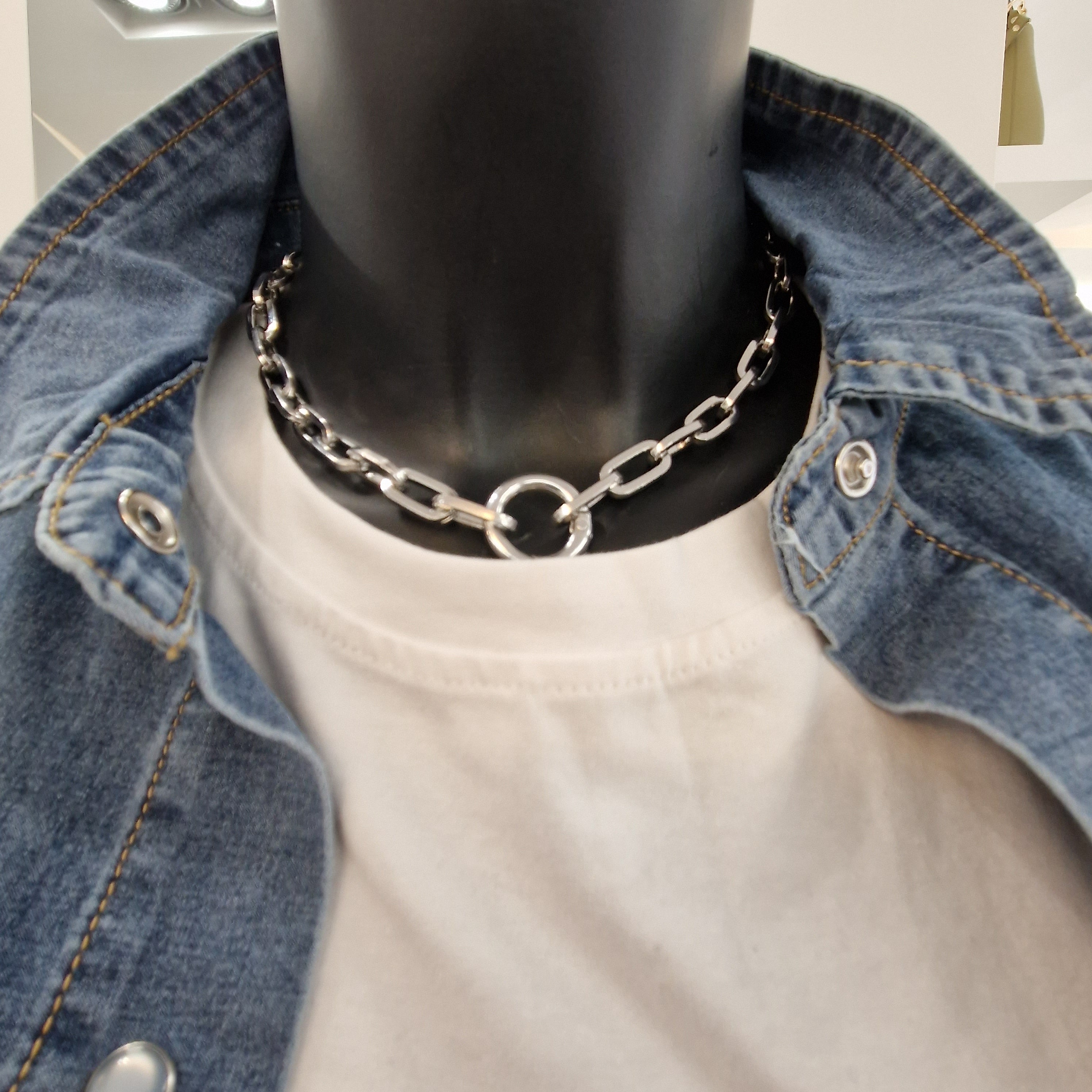 Collana corta MINI-ME color argento