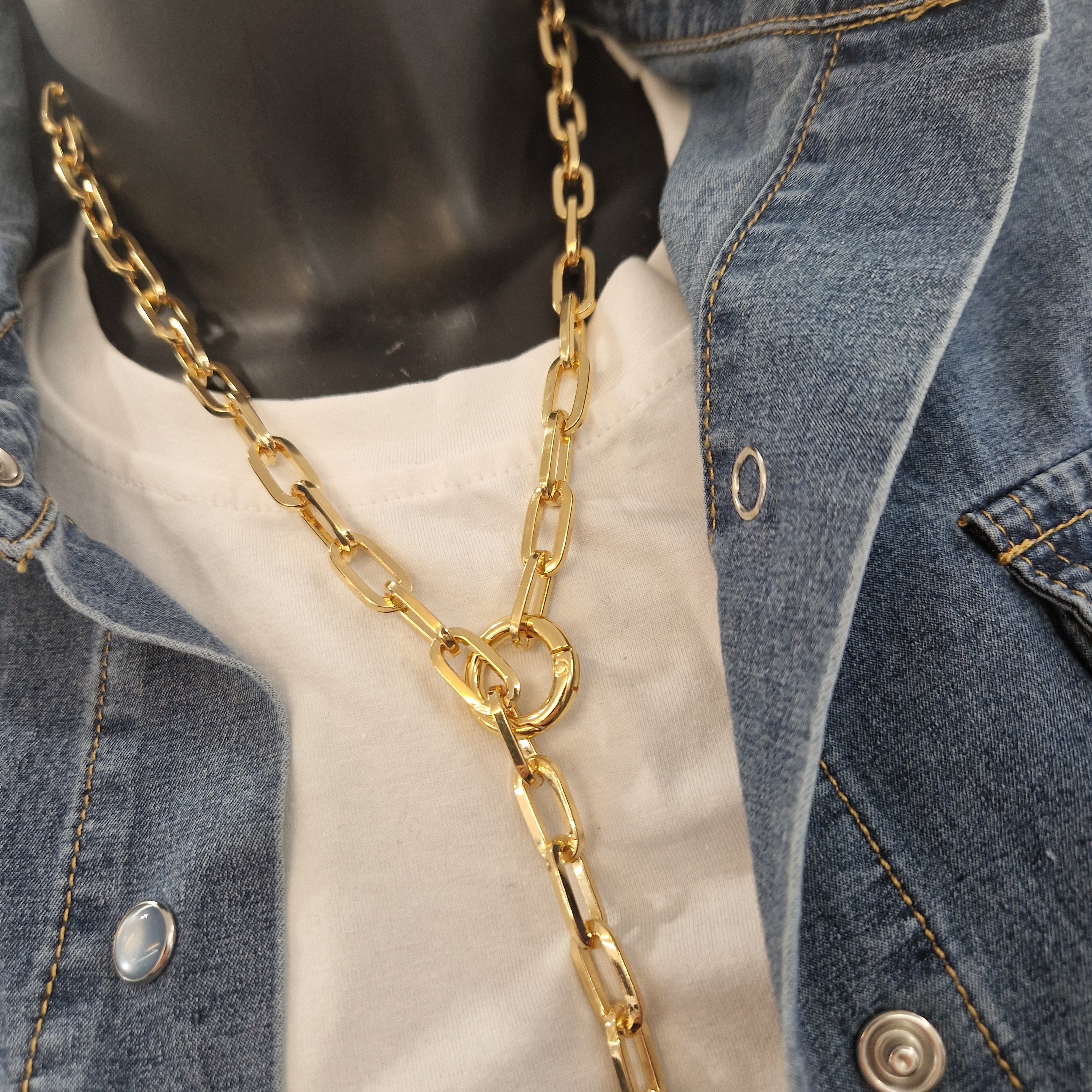 Collana lunga  MINI-ME color oro
