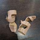 Wo Milano sandalo con fibbie color nude