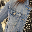 Short denim jacket