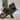 Wo Milano black buckle sandal