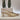 Gold buckle shoes