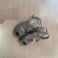 Fiorina black wedge sandal