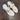 S.Piero white flip flop sandal