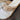 S. Piero white slipper gold strips