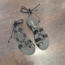 S.Piero black flip flop sandal