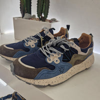Flower Mountain men's sneaker blue