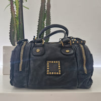Campomaggi bauletto doppio manico nero