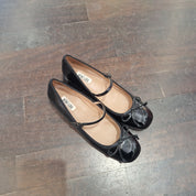 Bibilou ballerina vernice neta punta quadrata  nera