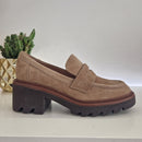Bibilou mocassino modello suede sabbia