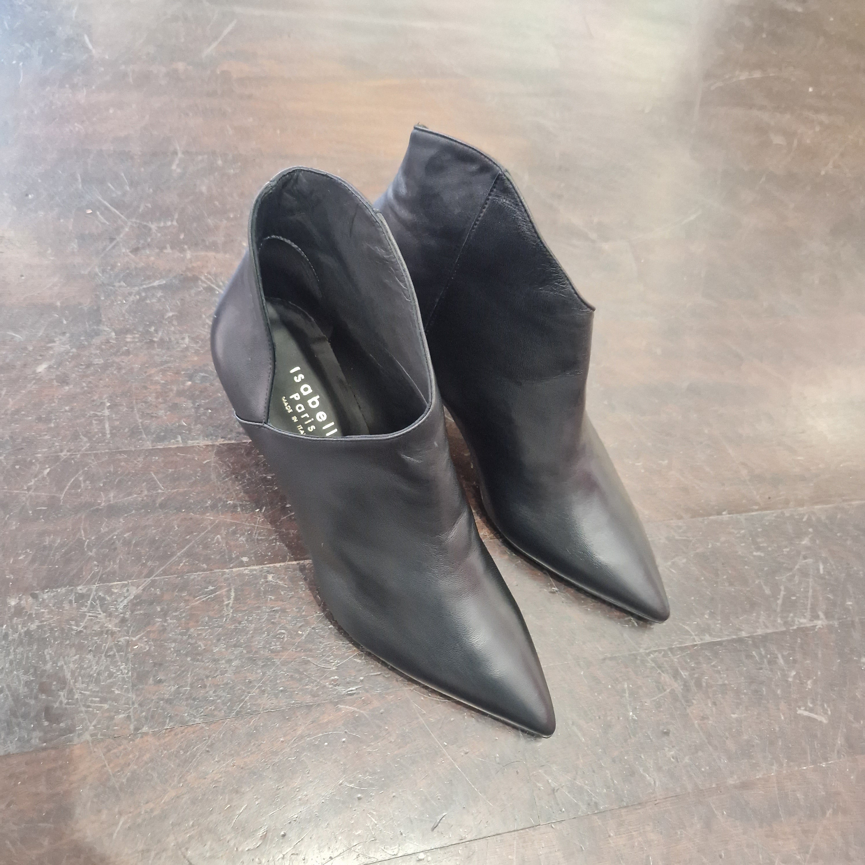 Isabelle Paris open ankle boot heel 50