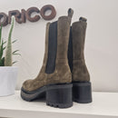 Faire green beatles boot