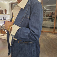 Giacca over in jeans