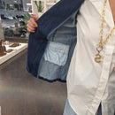 Giacca over in jeans