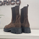 stivaletto beatles marrone  gambale lungo