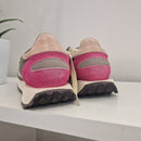 Moa green and pink RUNNING sneakers