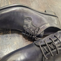 Giulio Moretti scarpa stringata blu scuro