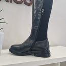 Faire long black boot