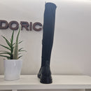 Faire long black boot