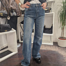 SALLY wide leg jeans medium wash denim