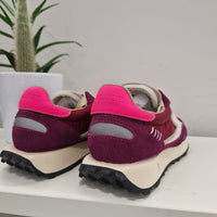 Moa sneakers RUNNING color magenta