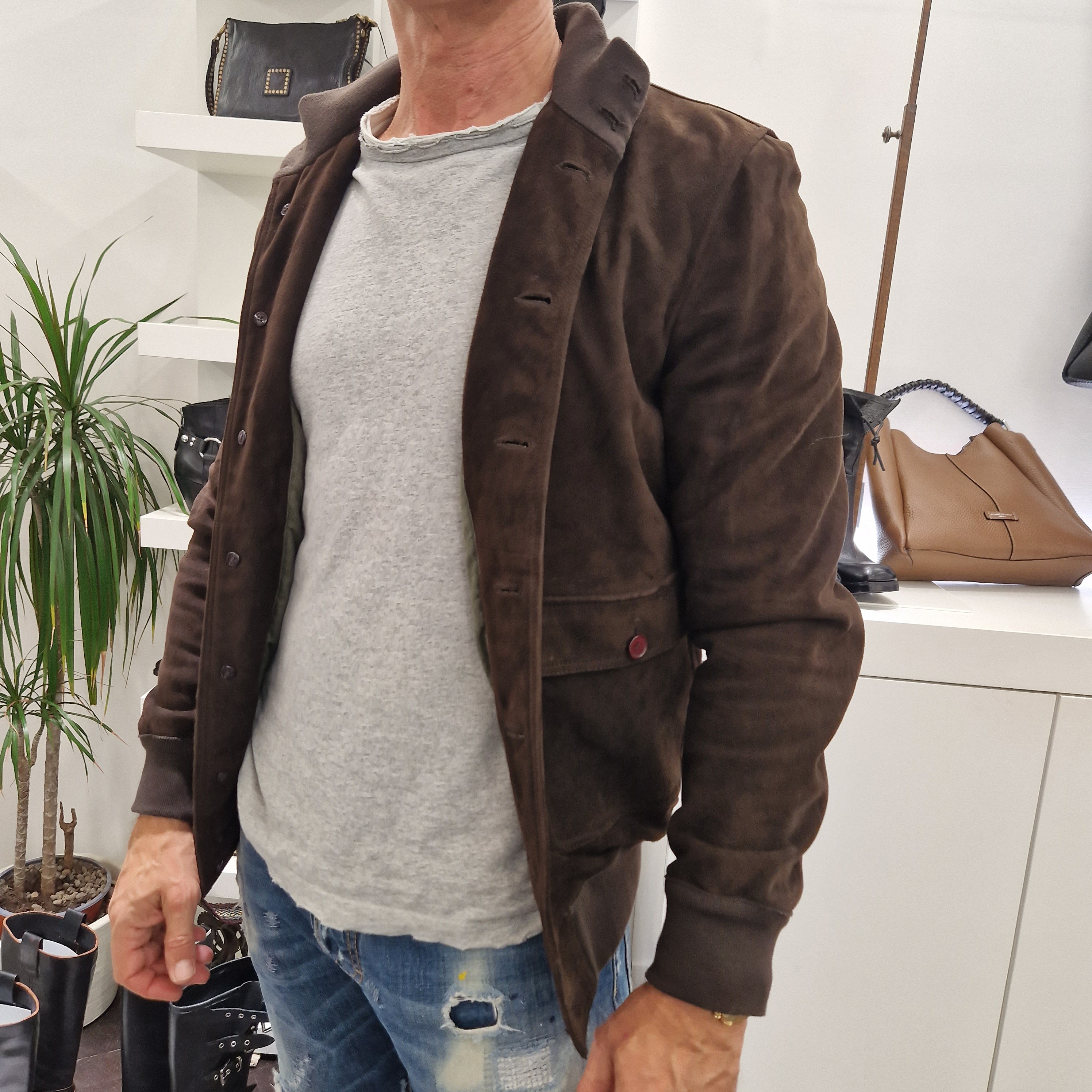 Giacca uomo modello bomber