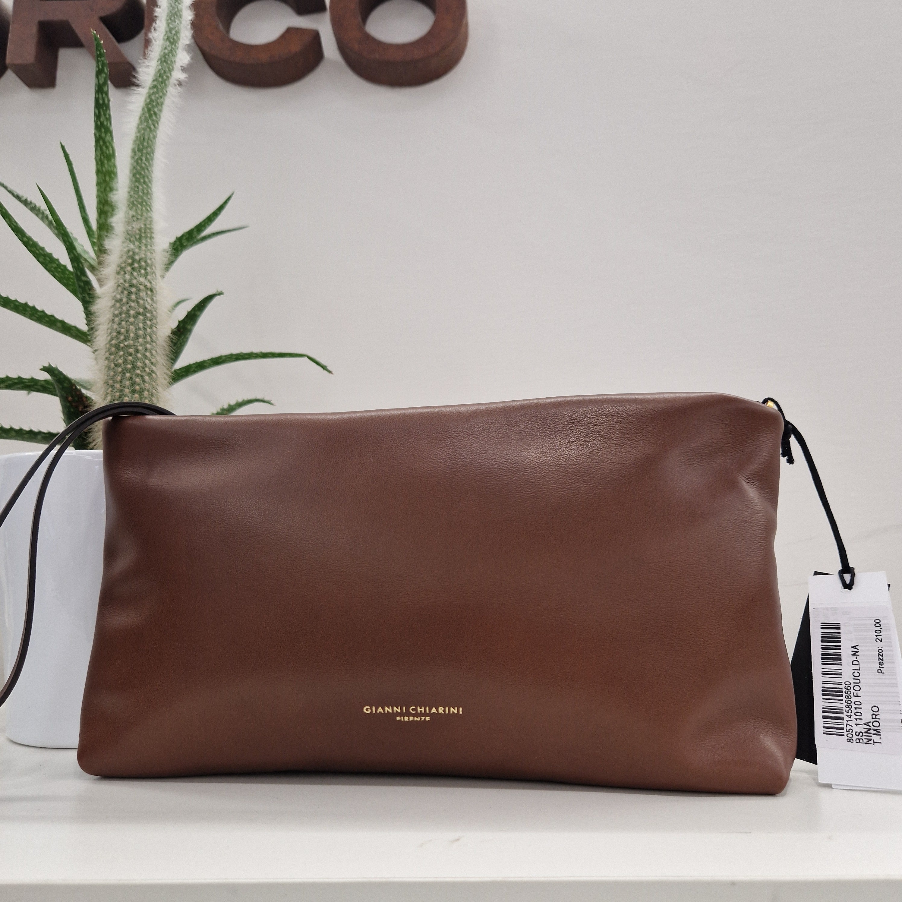 Gianni Chiarini borsa linea NINA marrone
