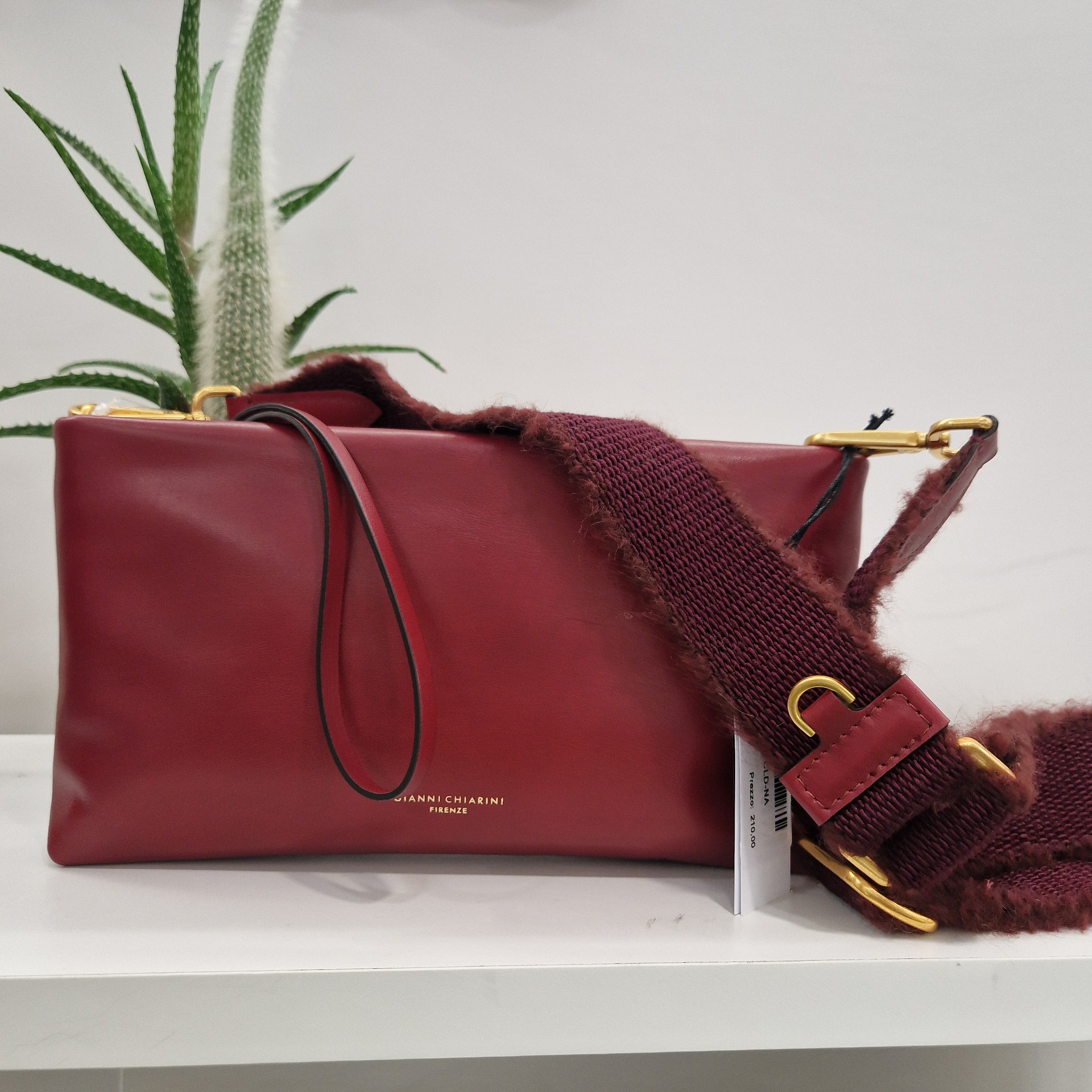 Gianni Chiarini borsa linea NINA bordeaux