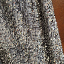 Grey/Silver Sequin Louguette Skirt