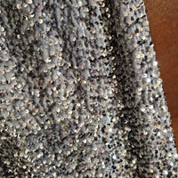 Grey/Silver Sequin Louguette Skirt