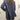 Kikisix giacca blazer gessata blu