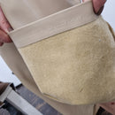 Pantalone ecopelle caffelatte