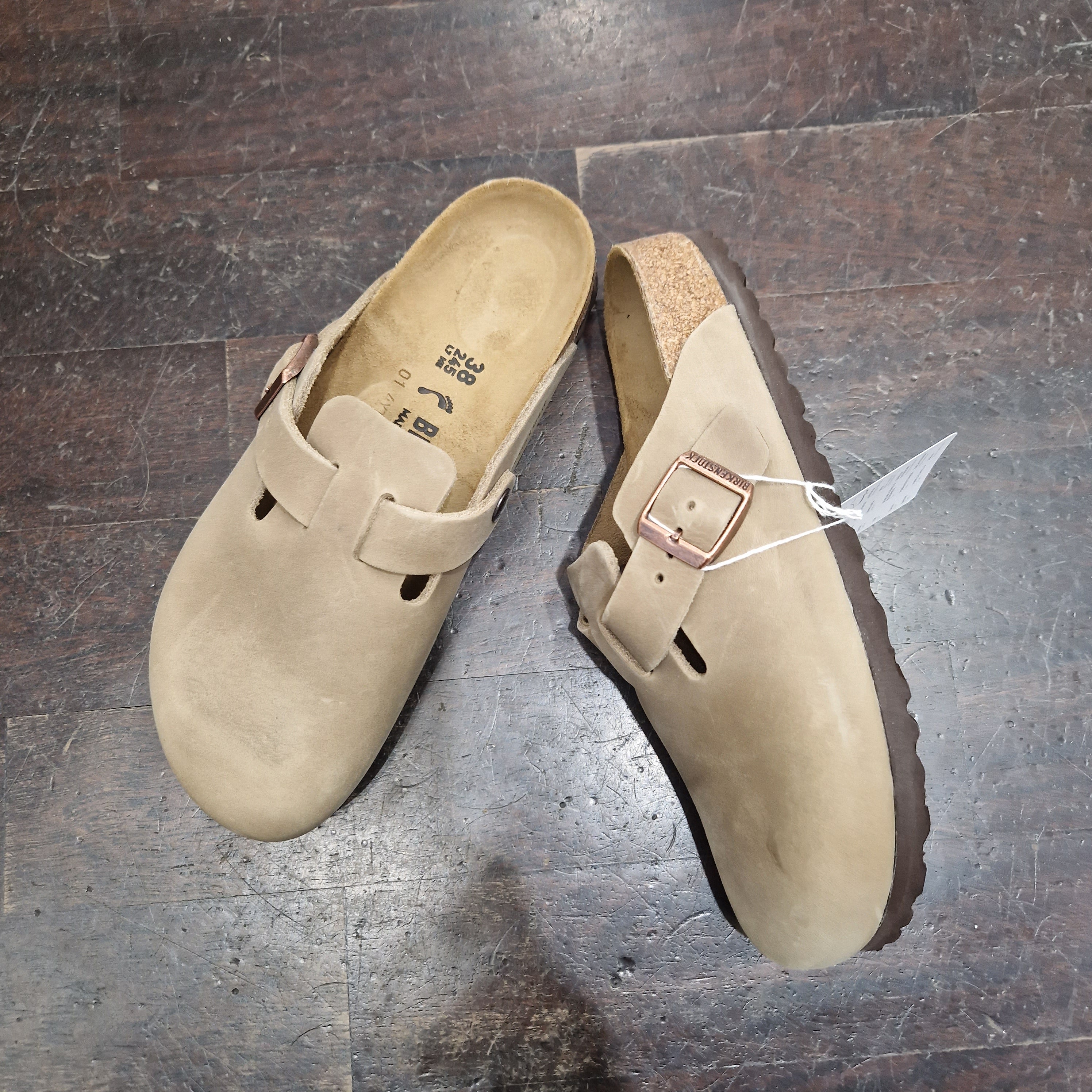 Birkenstok BOSTON colore color tabacco brown