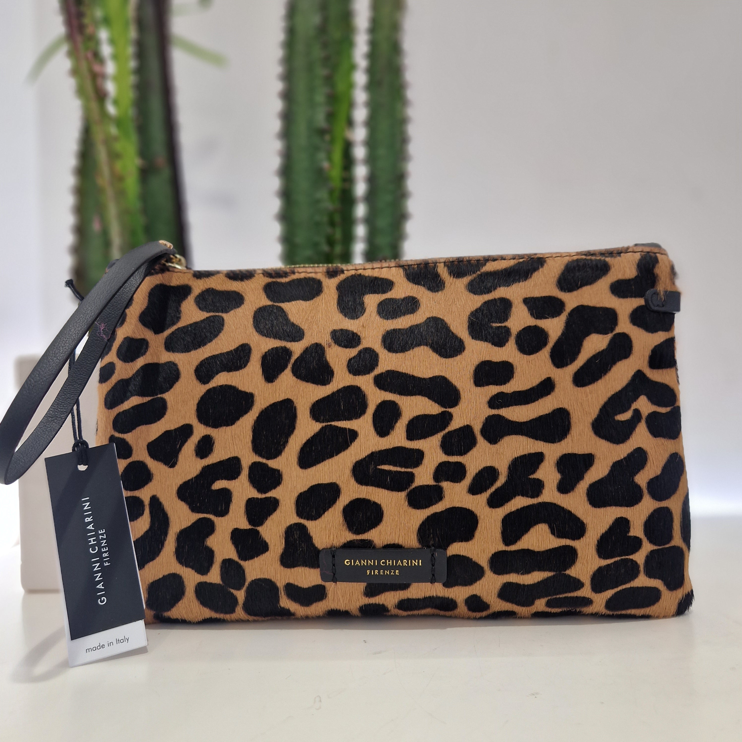 Gianni Chiarini borsa Hermy stampa leo