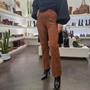 JISSÈ pantalone FLARE caramel