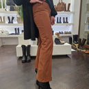 JISSÈ pantalone FLARE caramel