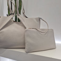 Gianni Chiarini  linea DUA dimensione grande color panna
