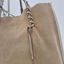 Gianni Chiarini borsa linea DORY formato grande scamosciato sabbia