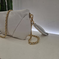 Gianni Chiarini borsa maxipochette linea ALLEGRA bianca