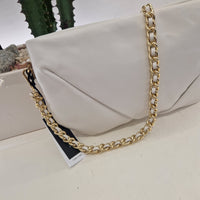 Gianni Chiarini borsa maxipochette linea ALLEGRA bianca