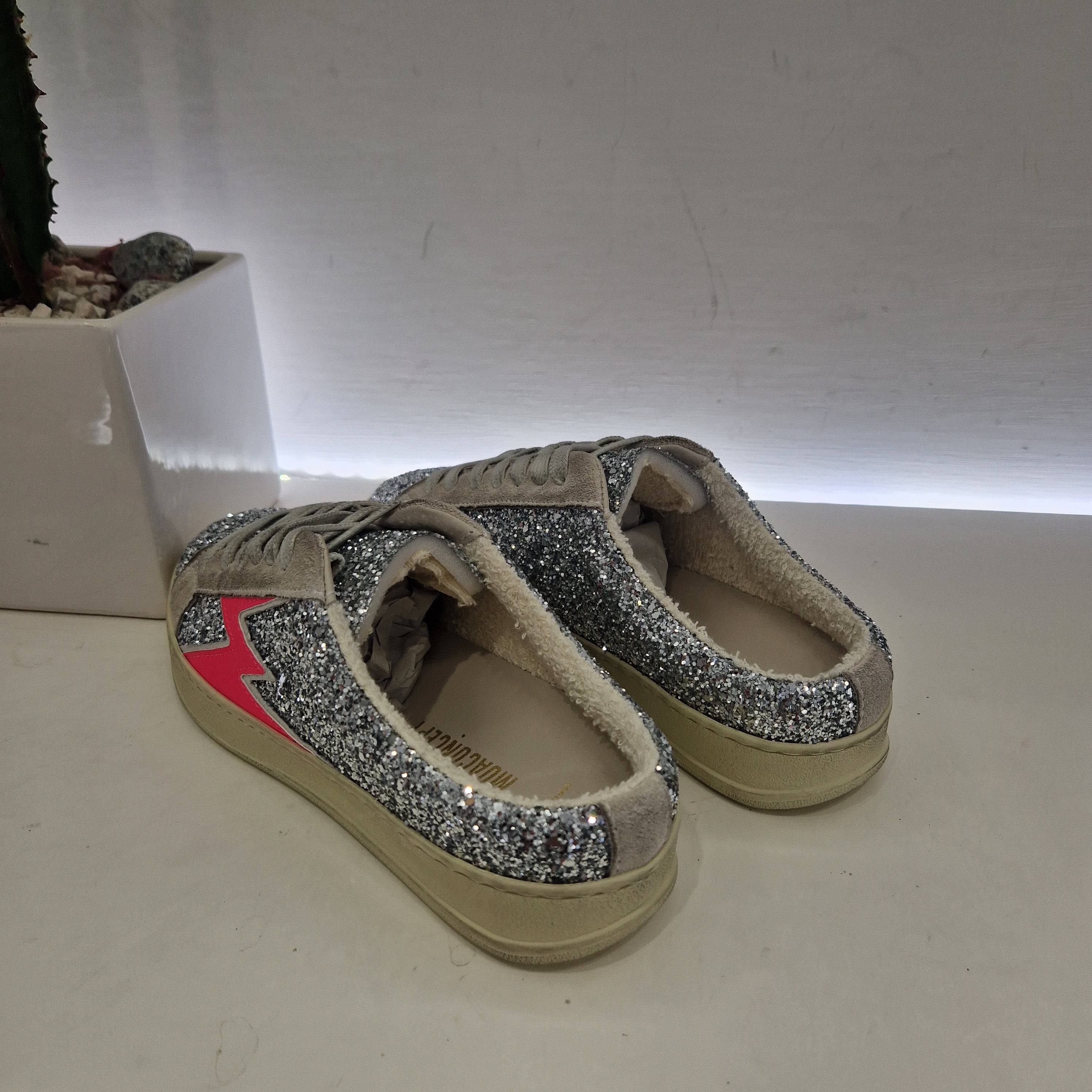 Moa sneakers sabot fulmine fuxia