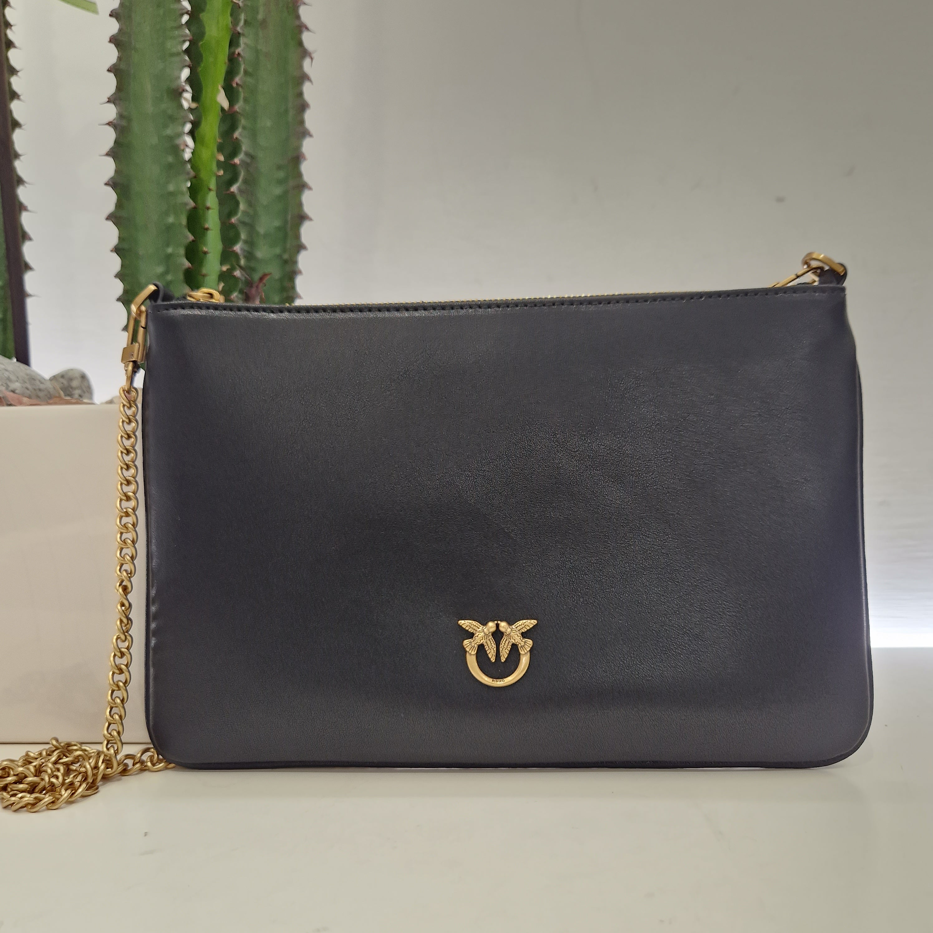PINKO  Classic Flat Love Bag Simply