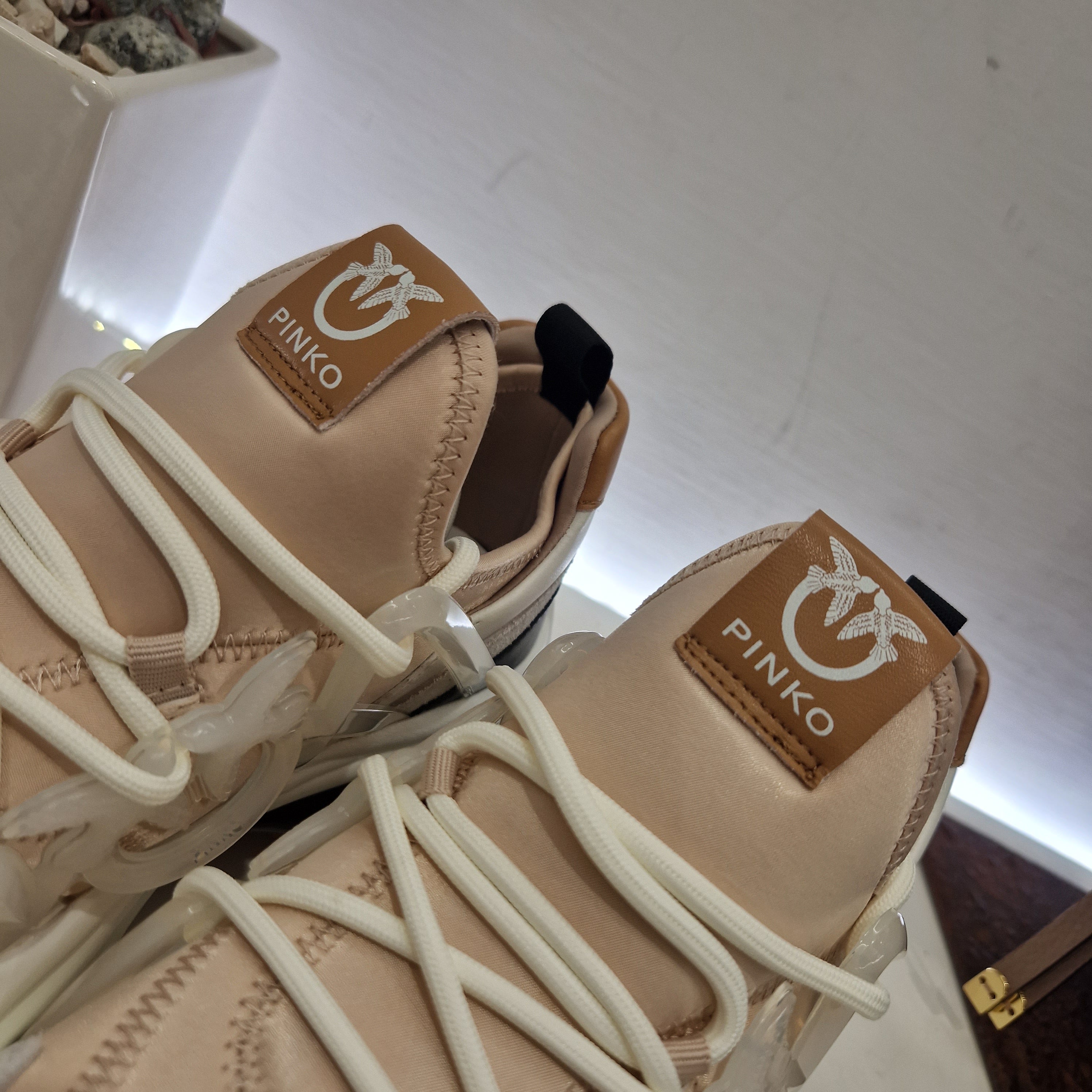 Pinko sneakers ARIEL color cipria