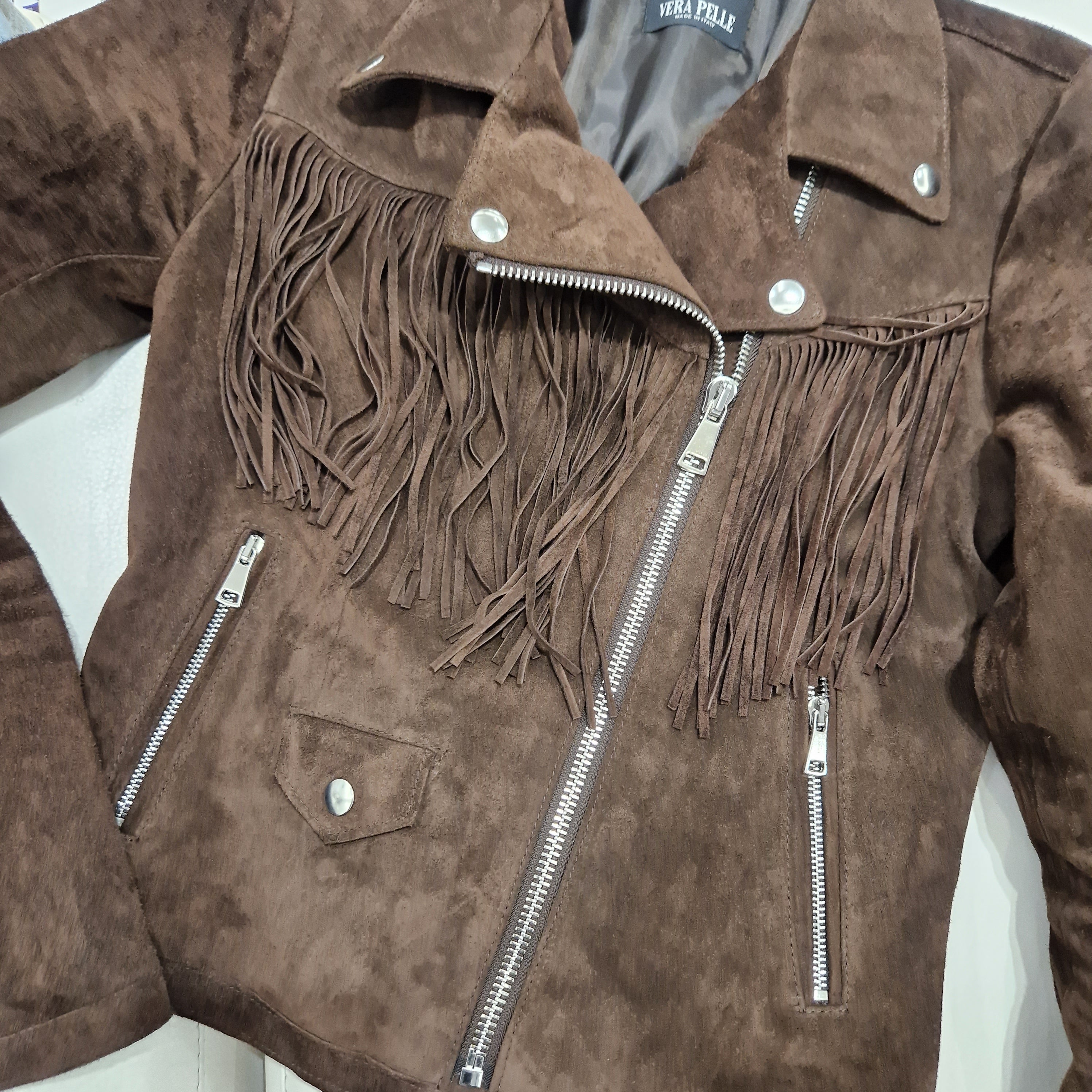 Giacca ARKANSAS  in vera pelle modello chiodo